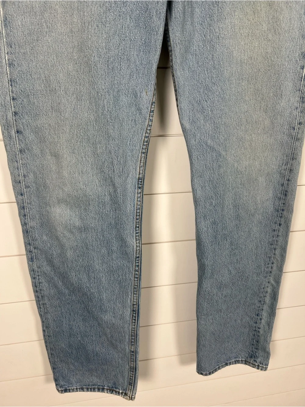 Vintage 1994 Levi’s 501 Jeans Made in USA Button Fly Light Wash Straight Leg 36
